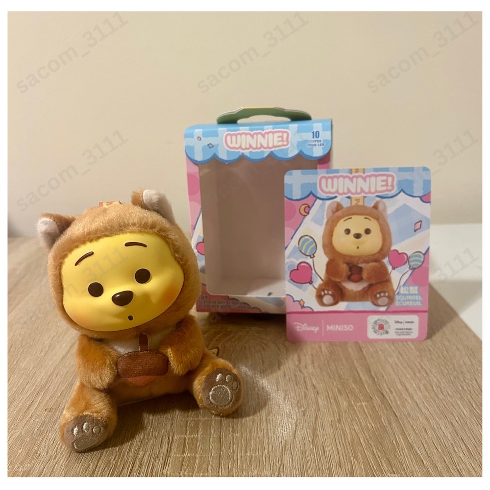 Winnie the Pooh Plush Toy - Open Box Squirrel MINISO